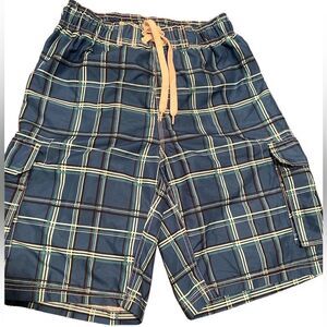 Kanu Surf Plaid Men’s Swim Trucks Size Large